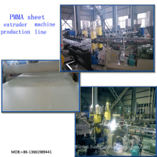 High Quality Raw Material PMMA Plastic Extrusion Machine